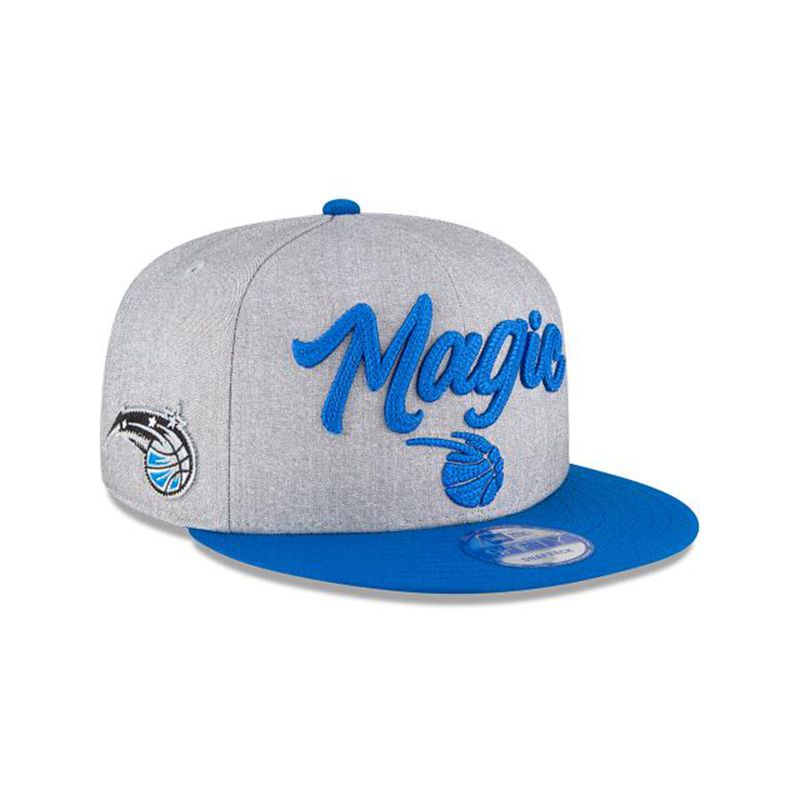 NBA Orlando Magic Official Draft 9Fifty Snapback (VFM0477) - Grey New Era Caps